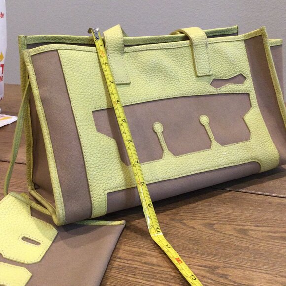 Leather & Canvas tote - Picture 10 of 13